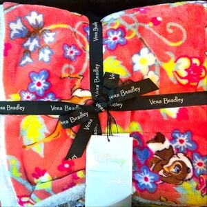 Vera Bradley Bambi blanket 72x50
